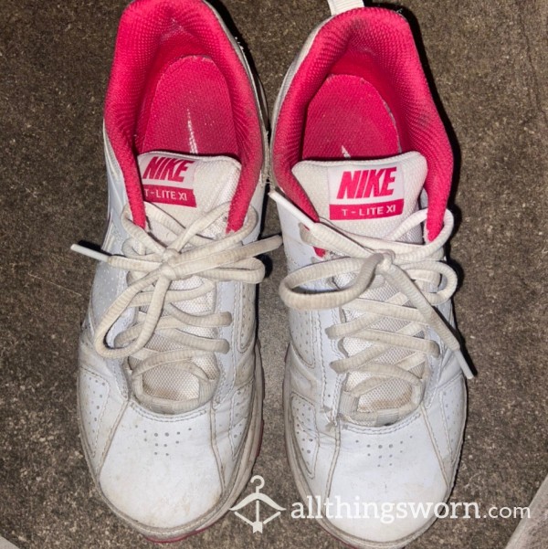 Well Worn Nike Trainers