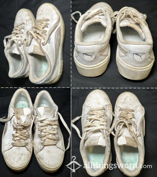 Well-Worn Puma Sneakers