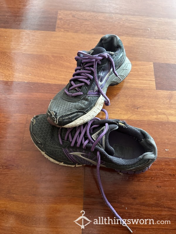 Well-worn Sneakers