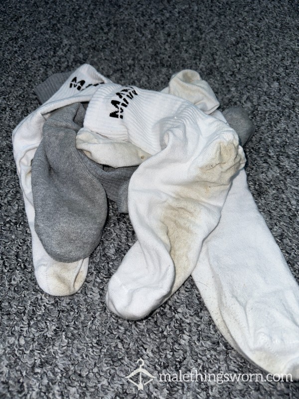 Read Description- Well Worn Socks (pair)