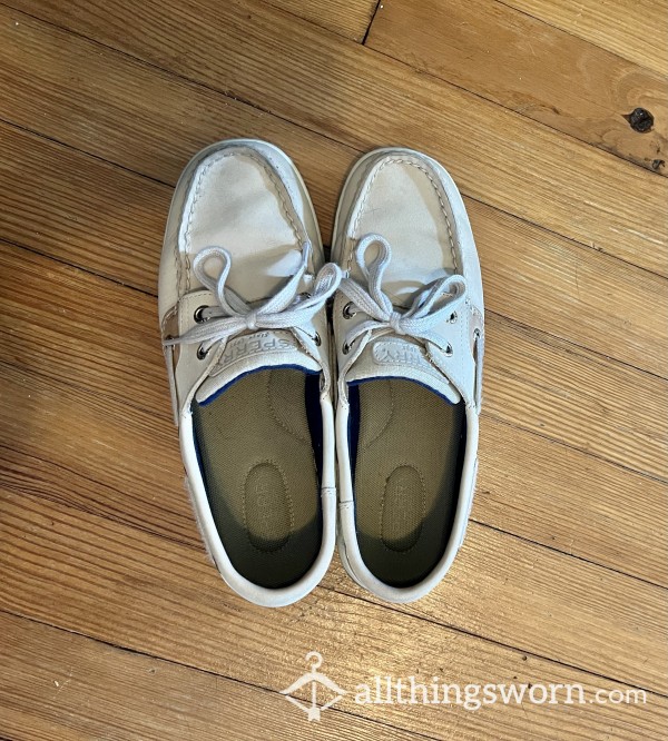 Size 7 Worn Sperrys