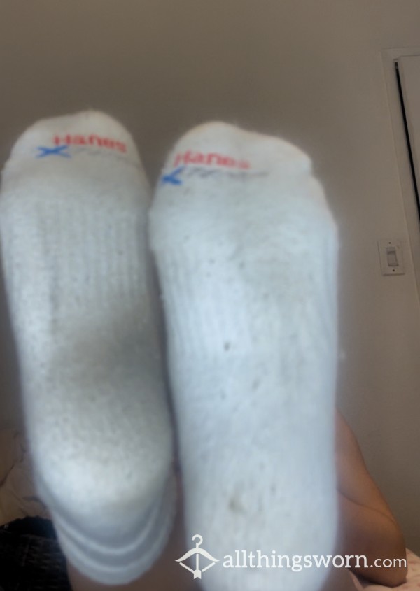 Well-worn Sweaty, Dirty Gym Socks