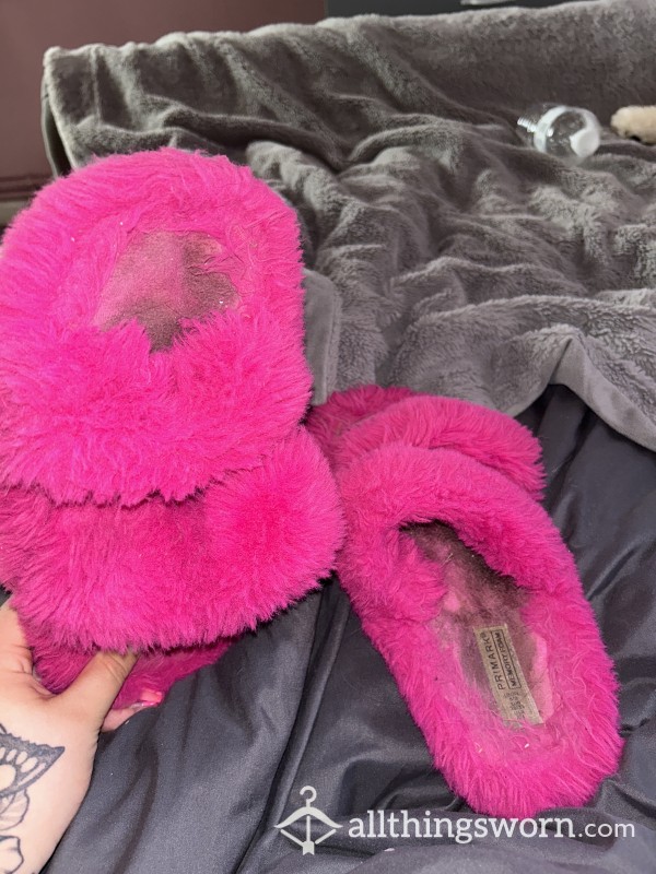 Well Worn Sweaty Slippers