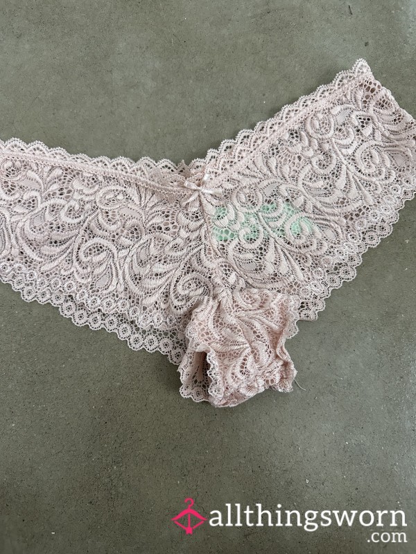 Pink Lace Panty