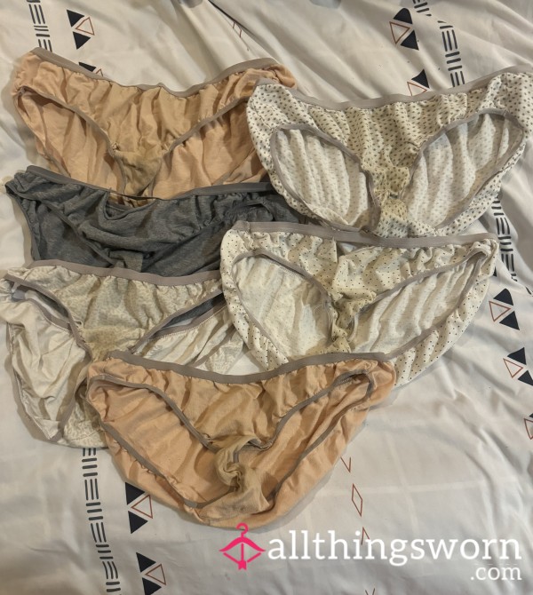 Well Worn & Torn Panties