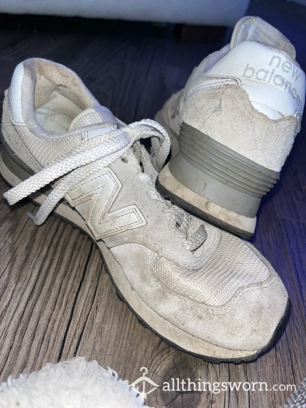 Well Worn & Truly Vulgar New Balance Trainers