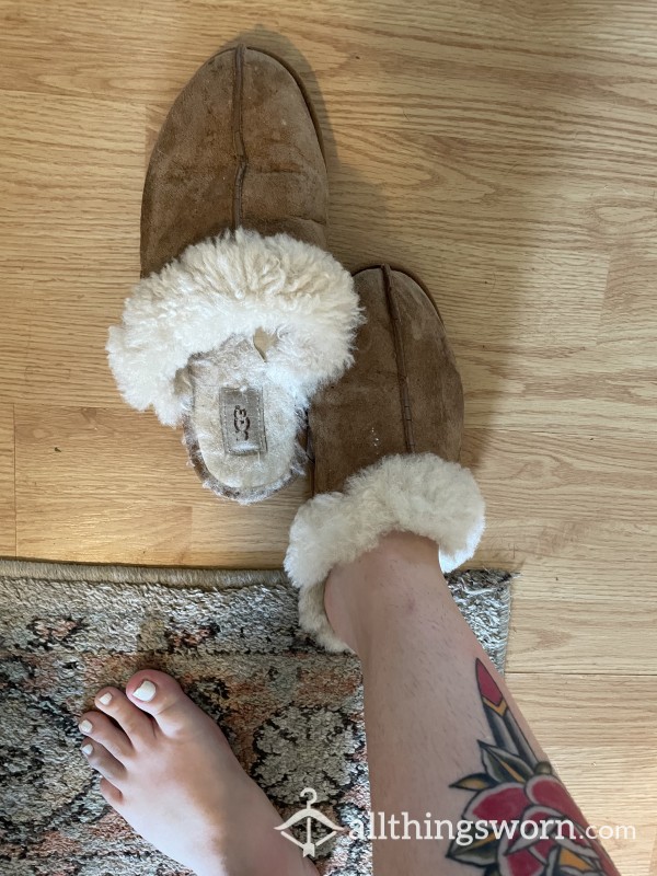 Well Worn Ugg Slippers