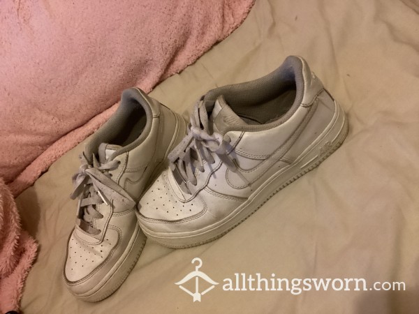 Well Worn Used Nike Air Force 1