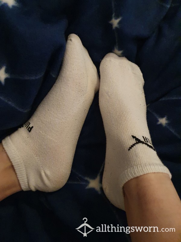 Well Worn, White Puma Socks