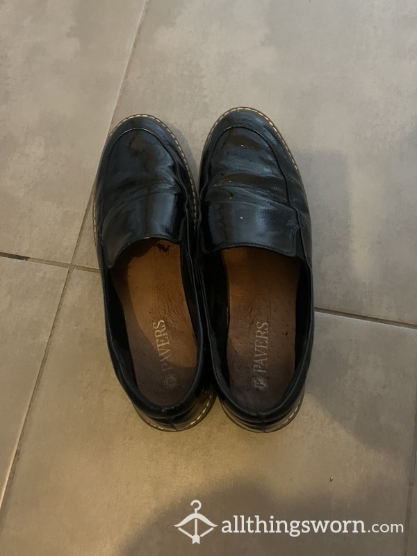 Well Worn Work Flat Shoes