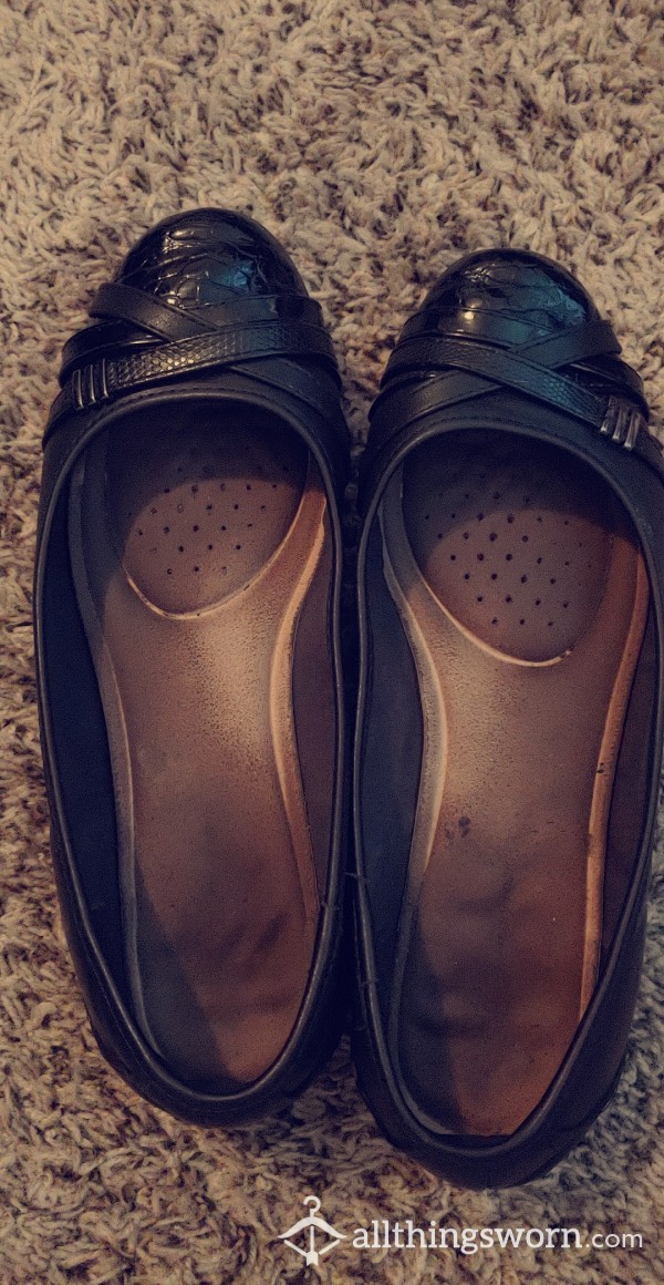 Well Worn Work Shoes