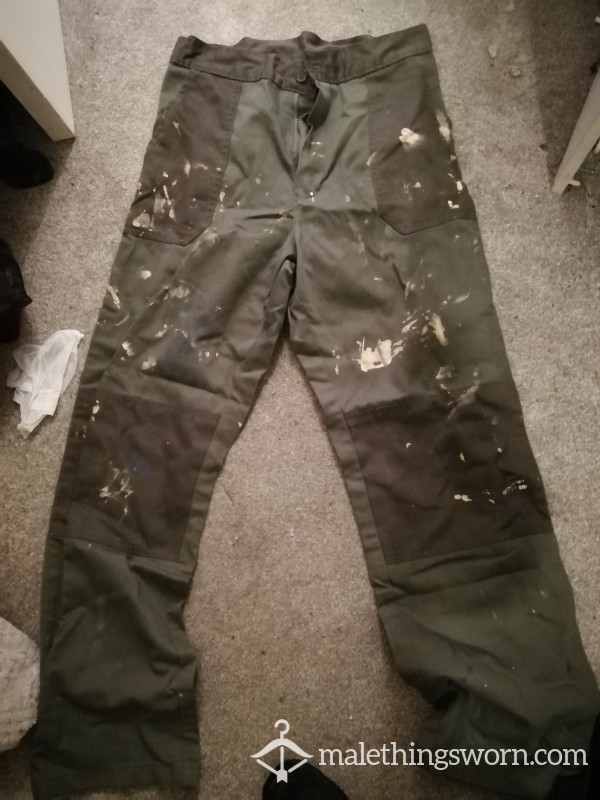 Well Worn Work Trousers