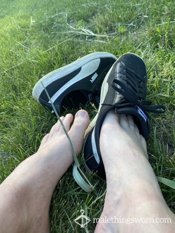 Well Worn Yard Work Shoes. Been Wearing These For Years.