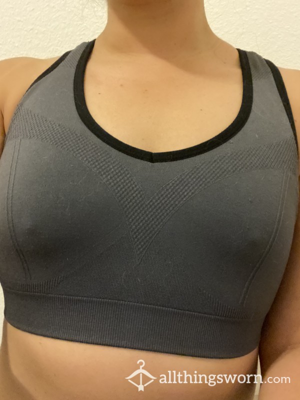 Wet And Sweaty Sports Bra