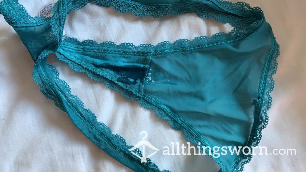 Wet Teal Panties