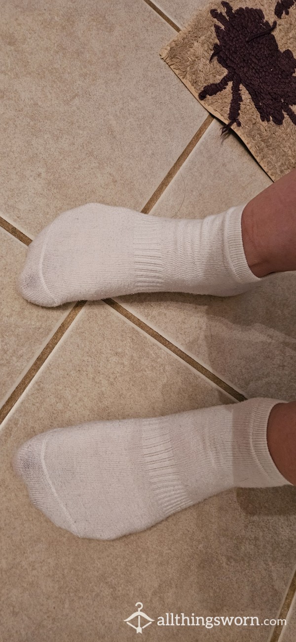 White Ankle Socks