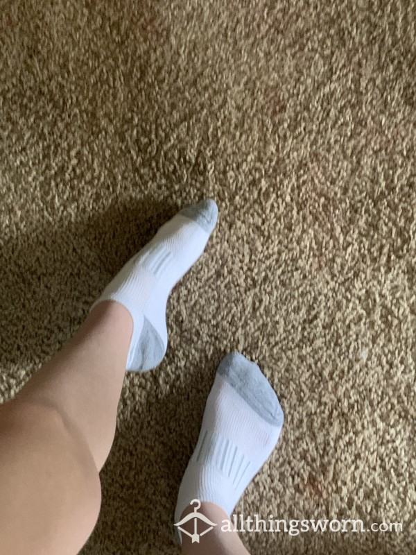 White Ankle Socks