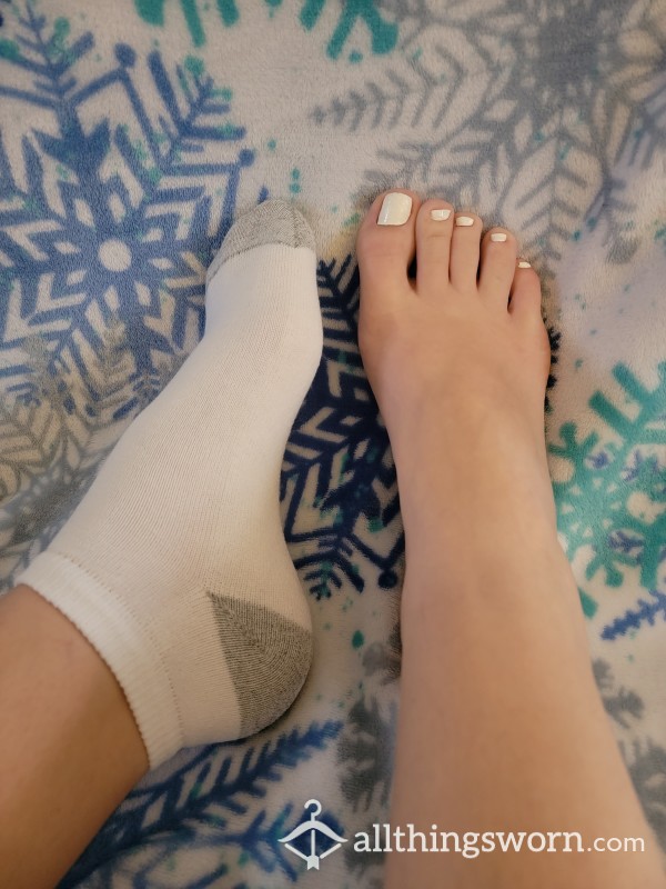 White Ankle Socks