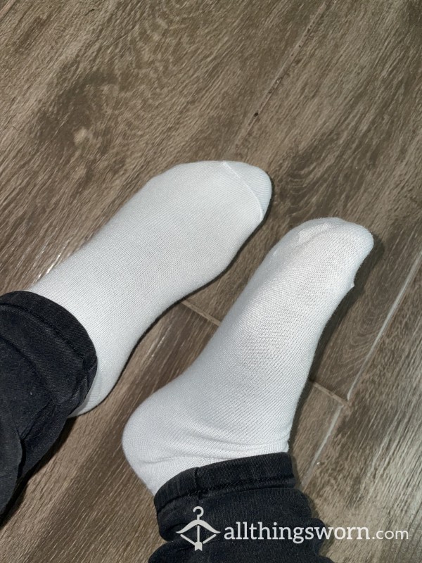 White Ankle Socks