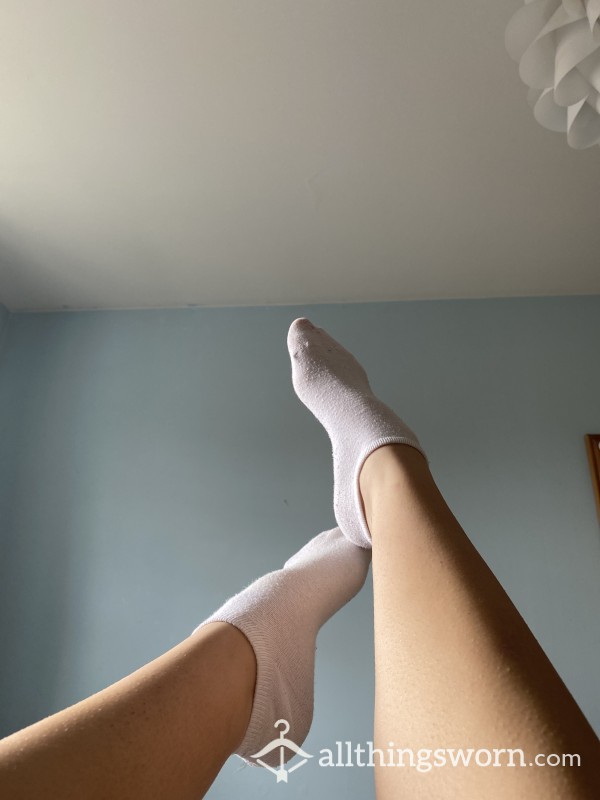 White Ankle Socks