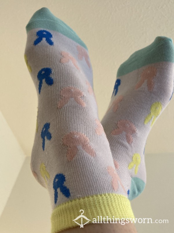 White Bunny Socks