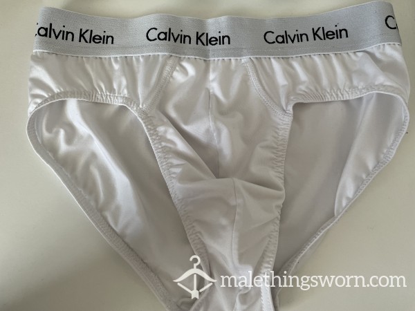 White Calvin Klien Briefs