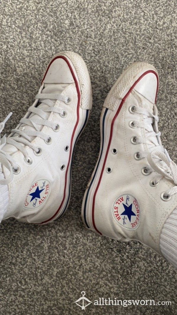 White Converse