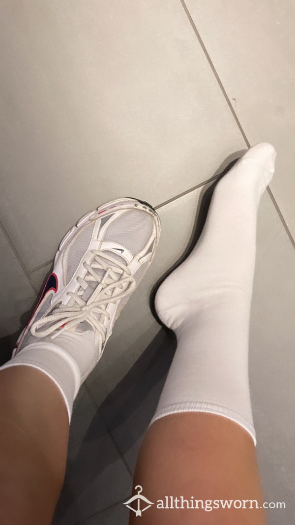 White Cute Socks