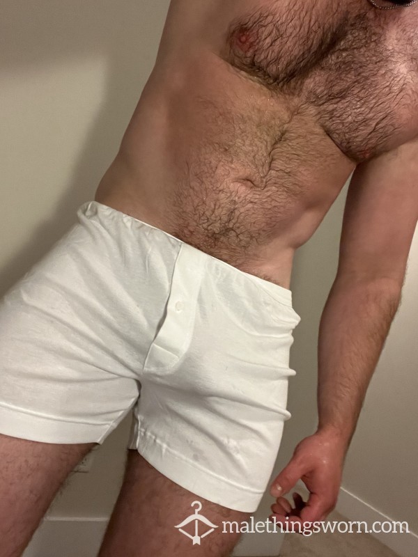 White Dad Boxers