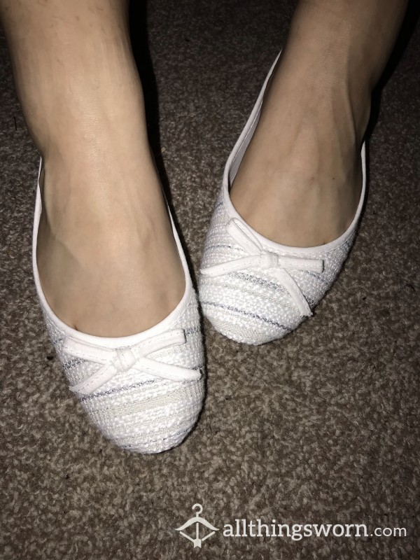 White Dolly Shoes