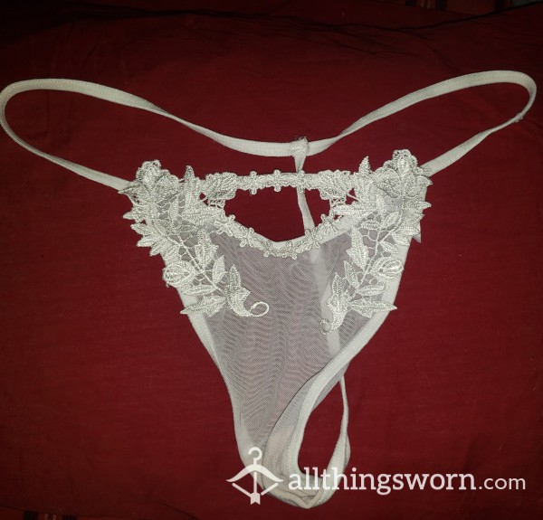 White G String