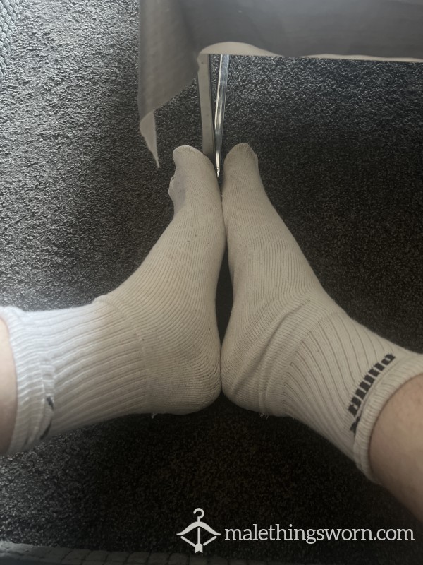 White Gym Socks