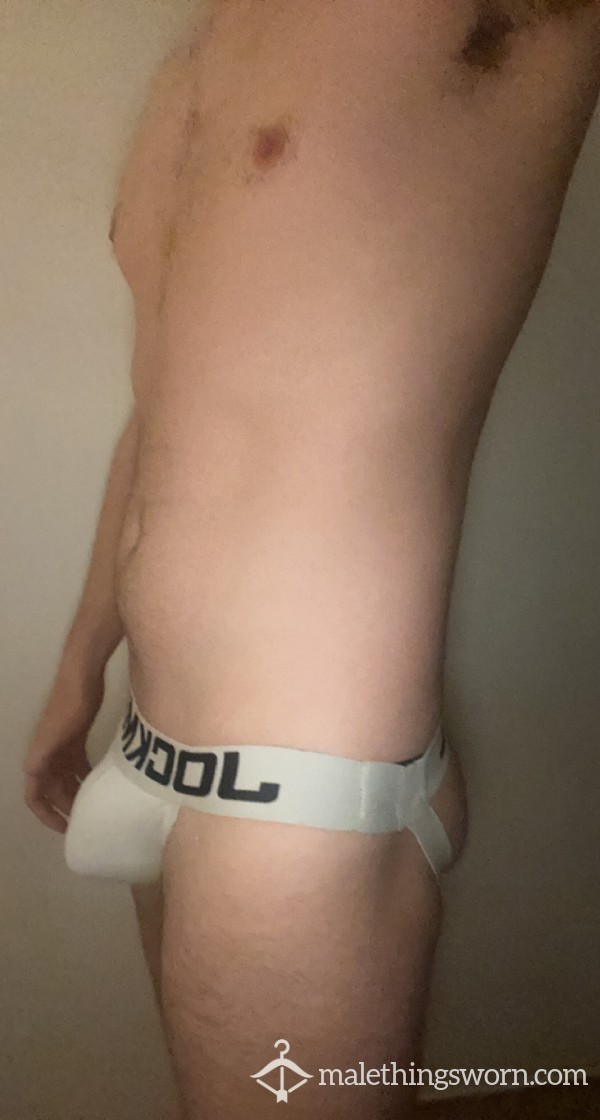 White Jockstrap Worn During S**