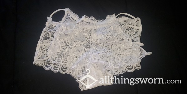 White Lace Panties