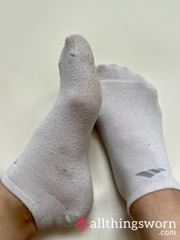 White Low Cut Socks