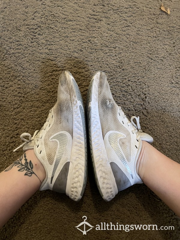 White Nike Shoes