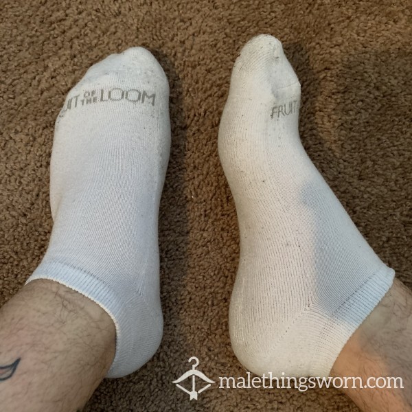 White No Show Socks - FOTL