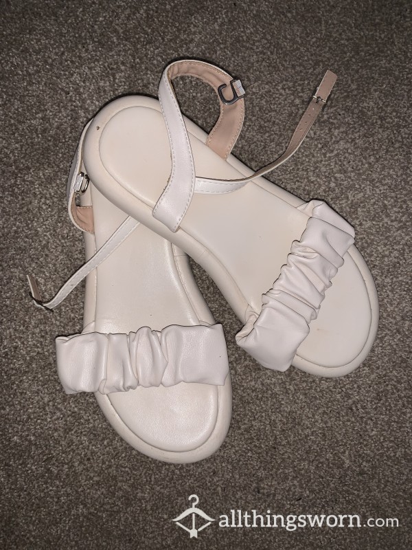 White Sandals