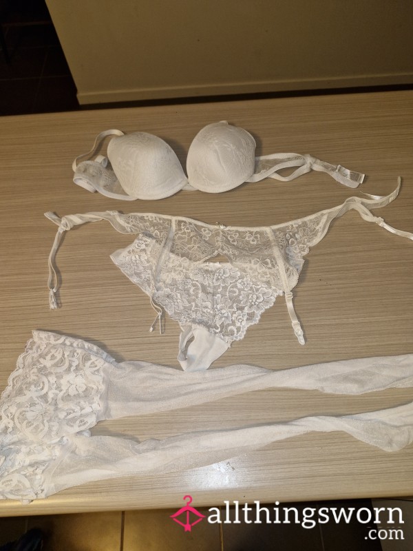 White Sissy Set $35!