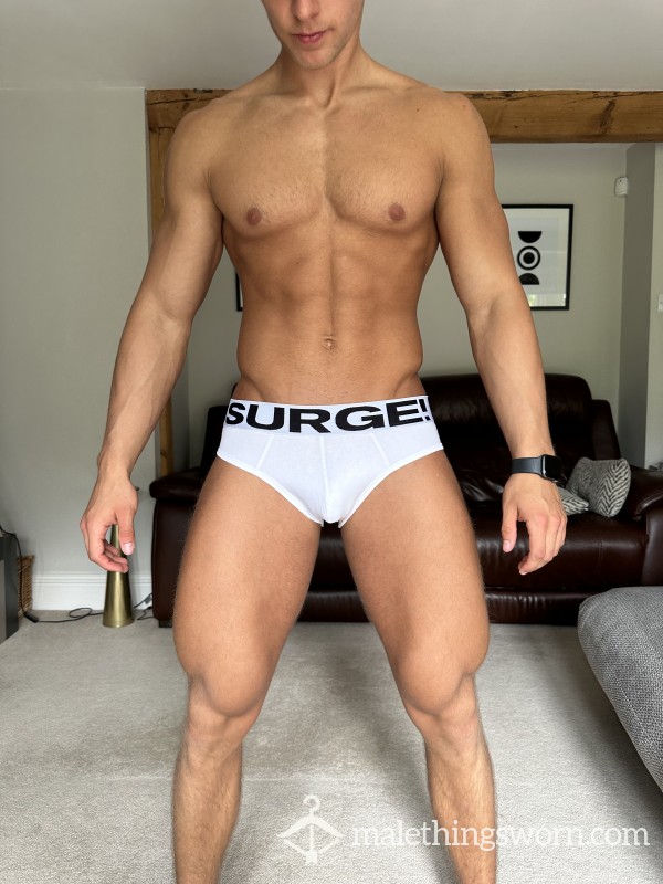 White SURGE Briefs