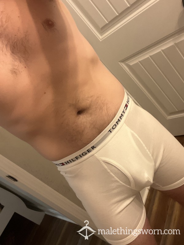 White Tommy Hilfiger Boxers