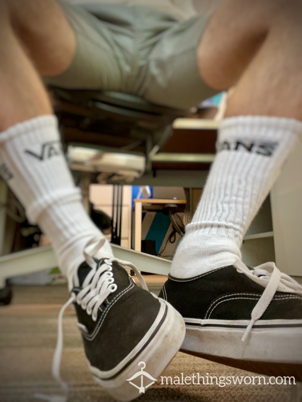 White Vans Socks