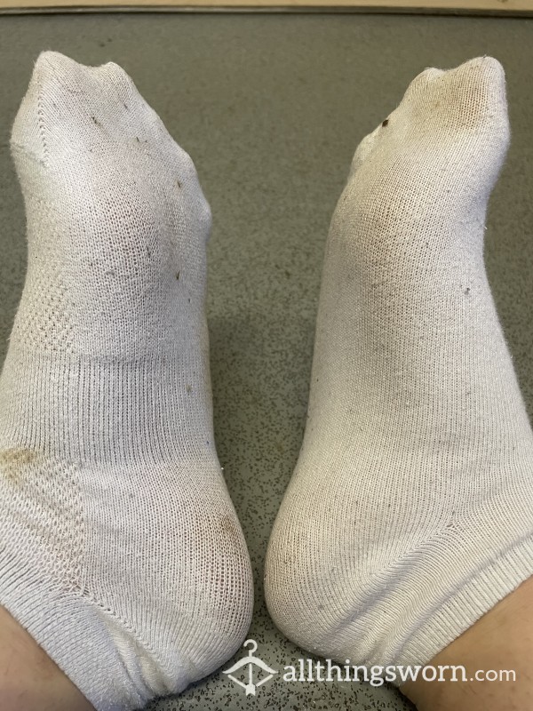 White Work Socks