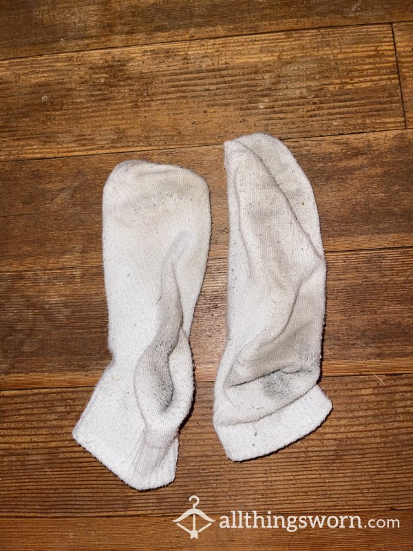 White Work Socks