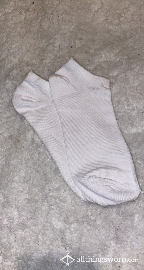 White Ankle Socks