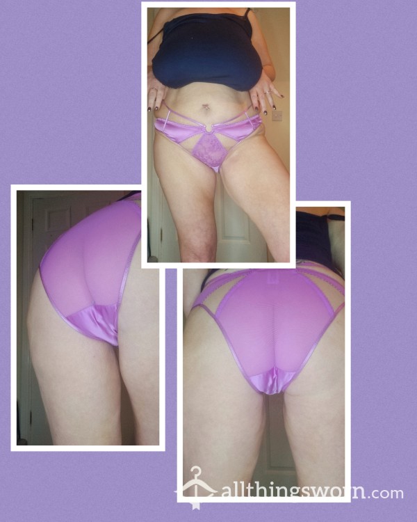 Wisteria Purple S**y Fullback Panties