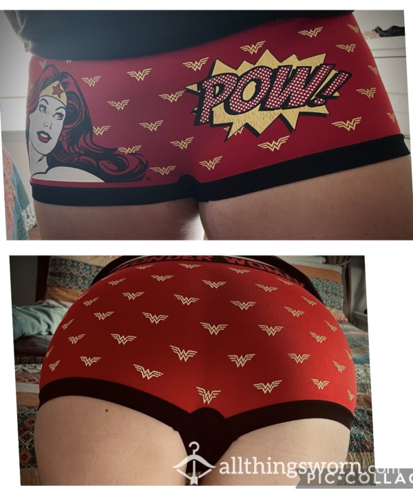 Wonder Woman Boy Shorts - Customized Use