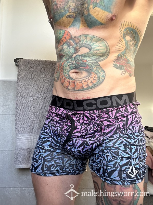 Workout Worn & C*m Loaded Boxers