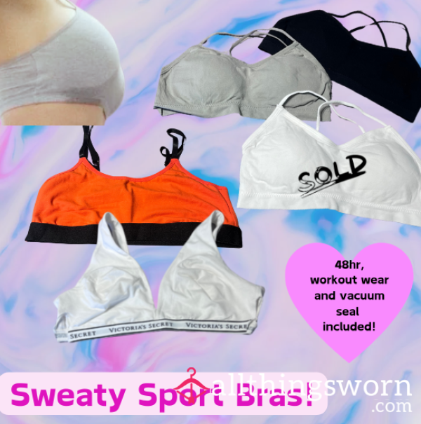 Sweaty Sports Bras !!