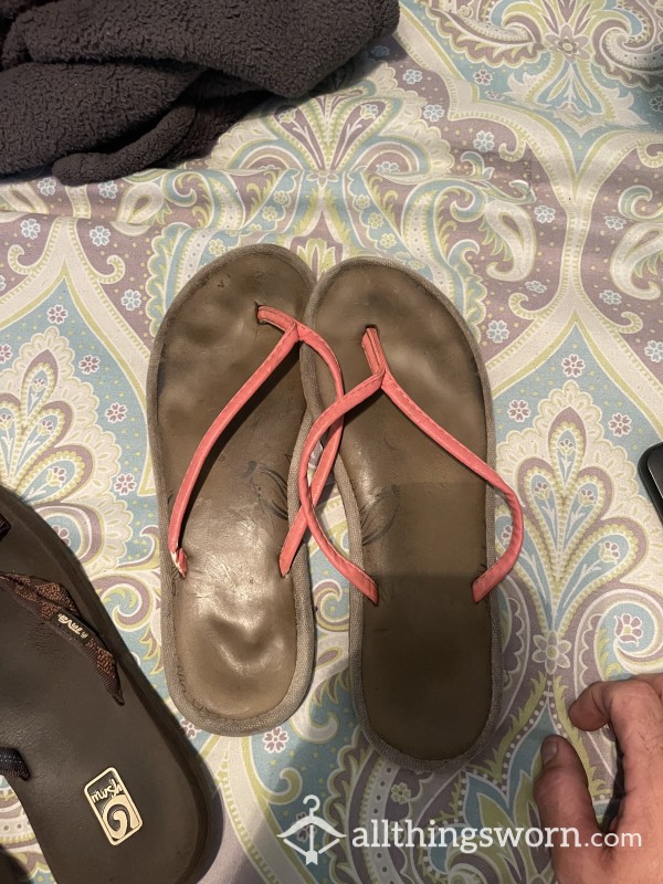 Worn Flip Flops